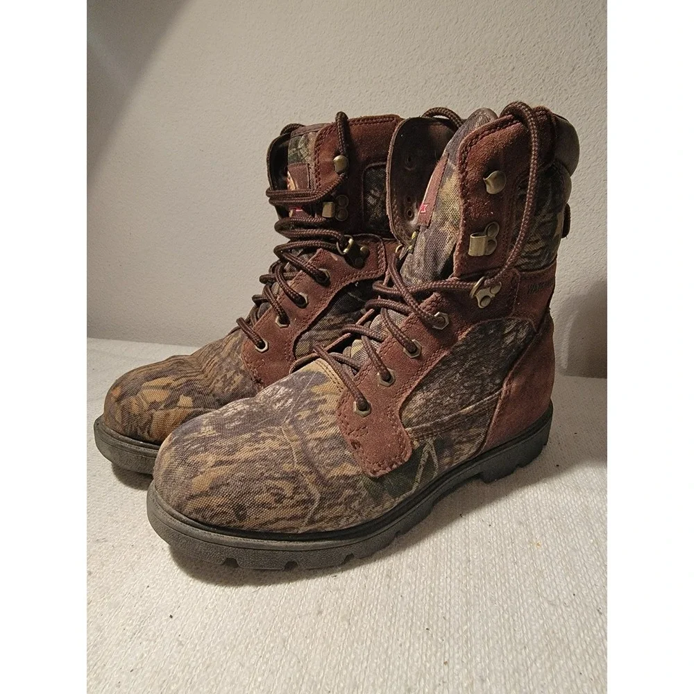 Brahma Boots Men's‎ 8 Thinsulate Ultra Insulation 400 Gram Camo Hunting Lace